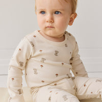 Organic Cotton Fernley Bodysuit - Le Lapin Childrens Bodysuit from Jamie Kay NZ