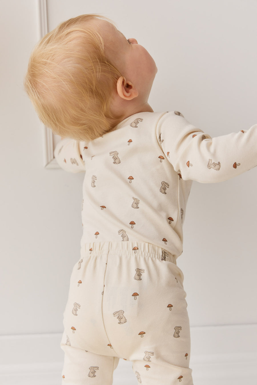 Organic Cotton Fernley Bodysuit - Le Lapin Childrens Bodysuit from Jamie Kay NZ