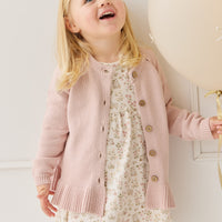 Organic Cotton Pixie Dress - Moons Woolen Ball Childrens Dress from Jamie Kay NZ