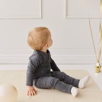 Organic Cotton Modal Legging - Milky Way Icelandic Childrens Legging from Jamie Kay NZ