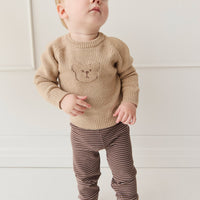 Ethan Jumper - Toffee Marle Childrens Jumper from Jamie Kay NZ