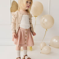 Organic Cotton Muslin Kennedy Skirt - Parfait Childrens Skirt from Jamie Kay NZ