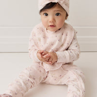 Organic Cotton Frankie Onepiece - Sweet Pea Floral Childrens Onepiece from Jamie Kay NZ