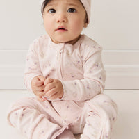 Organic Cotton Frankie Onepiece - Sweet Pea Floral Childrens Onepiece from Jamie Kay NZ