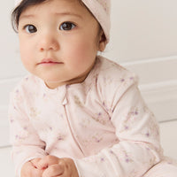 Organic Cotton Frankie Onepiece - Sweet Pea Floral Childrens Onepiece from Jamie Kay NZ