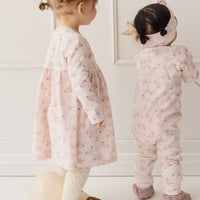 Organic Cotton Frankie Onepiece - Sweet Pea Floral Childrens Onepiece from Jamie Kay NZ