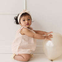 Organic Cotton Muslin Arielle Top - Ballet Pink Childrens Top from Jamie Kay NZ