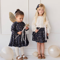 Organic Cotton Heidi Skirt - Bouquet De Fleur Childrens Skirt from Jamie Kay NZ