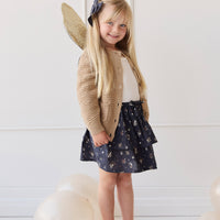 Maverick Cardigan - Toffee Marle Childrens Cardigan from Jamie Kay NZ