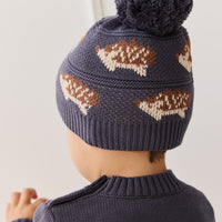 Timothy Hat - Ink Childrens Hat from Jamie Kay NZ