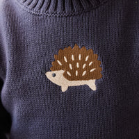 Timothy Jumper - Ink Childrens Jumper from Jamie Kay NZ