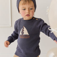 Hugo Jumper - Ink Childrens Jumper from Jamie Kay NZ