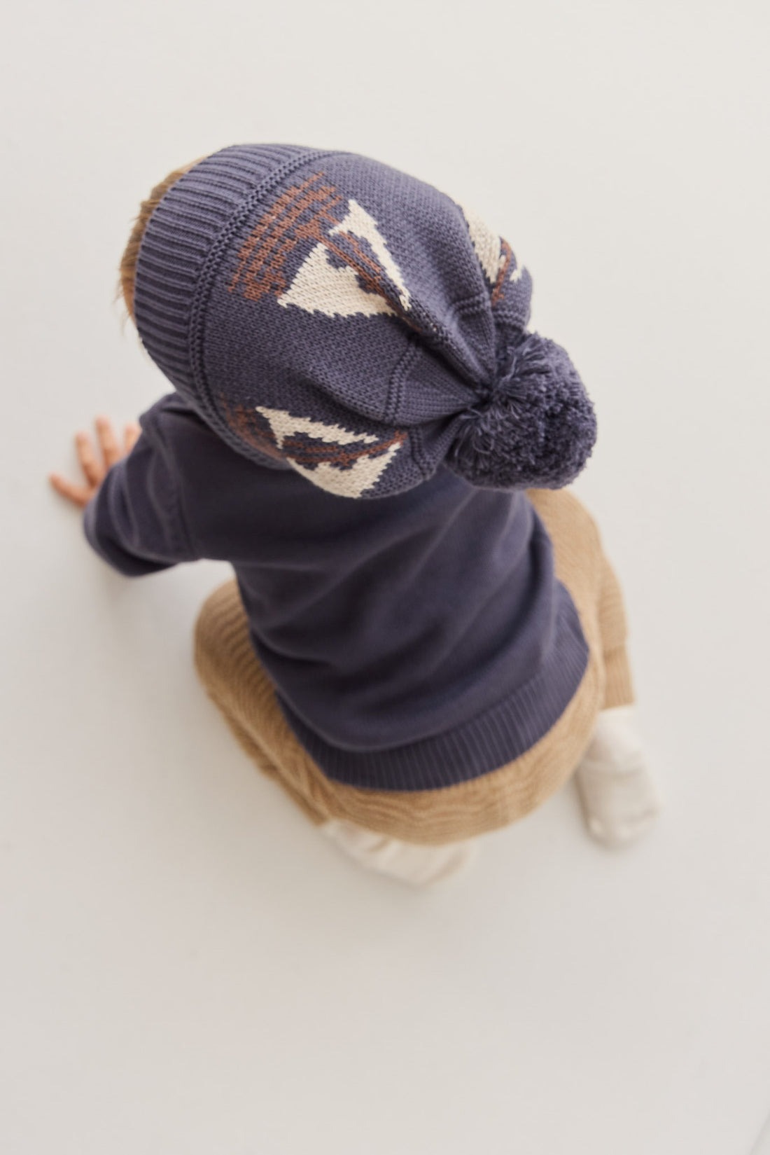 Hugo Hat - Ink Childrens Hat from Jamie Kay NZ