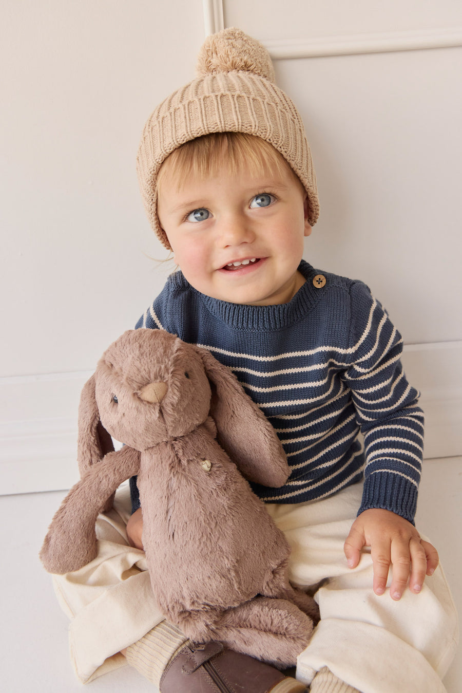 Joshua Hat - Balm Marle Childrens Beanie from Jamie Kay NZ