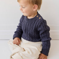 Joseph Jumper - Ink Childrens Jumper from Jamie Kay NZ