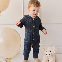 Benjamin Onepiece - Nautical Blue Childrens Onepiece from Jamie Kay NZ