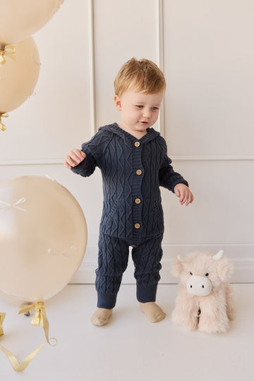 Benjamin Onepiece - Nautical Blue Childrens Onepiece from Jamie Kay NZ