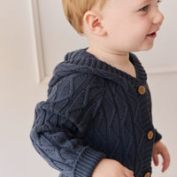 Benjamin Onepiece - Nautical Blue Childrens Onepiece from Jamie Kay NZ