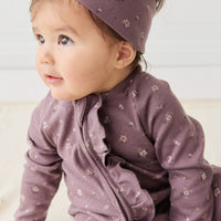 Organic Cotton Melanie Onepiece - Goldie Huckleberry Large Childrens Onepiece from Jamie Kay NZ