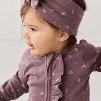 Organic Cotton Melanie Onepiece - Goldie Huckleberry Large Childrens Onepiece from Jamie Kay NZ