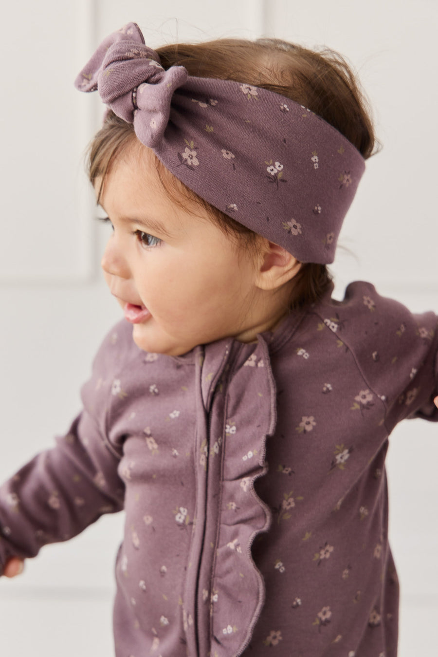 Organic Cotton Melanie Onepiece - Goldie Huckleberry Large Childrens Onepiece from Jamie Kay NZ