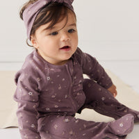 Organic Cotton Melanie Onepiece - Goldie Huckleberry Large Childrens Onepiece from Jamie Kay NZ