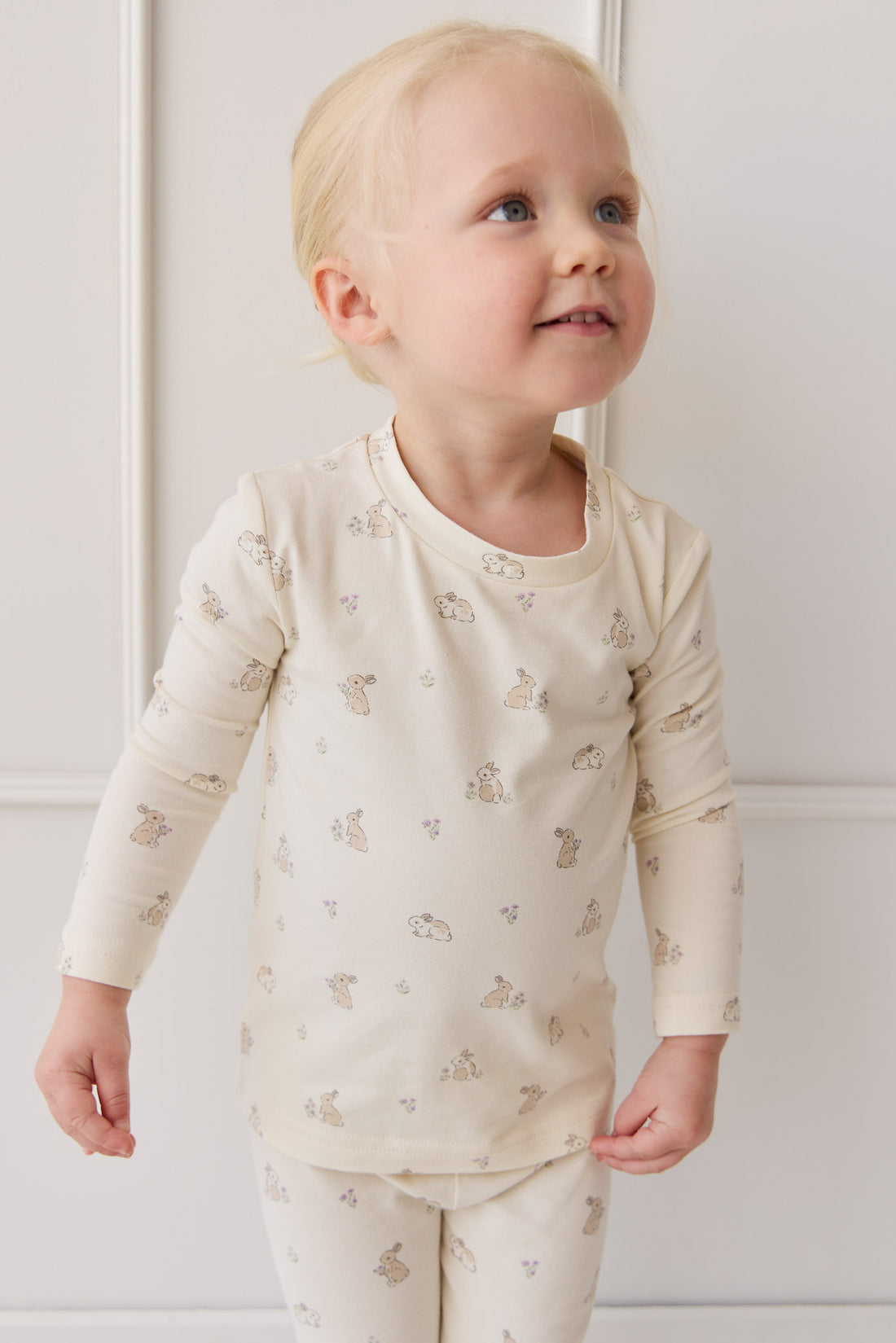 Organic Cotton Avis Long Sleeve Pyjama Set - Pennys Baby Friends Childrens Pyjama from Jamie Kay NZ