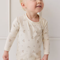 Organic Cotton Avis Long Sleeve Pyjama Set - Pennys Baby Friends Childrens Pyjama from Jamie Kay NZ