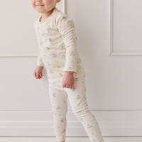 Organic Cotton Avis Long Sleeve Pyjama Set - Pennys Baby Friends Childrens Pyjama from Jamie Kay NZ