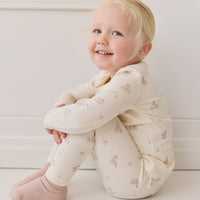 Organic Cotton Avis Long Sleeve Pyjama Set - Pennys Baby Friends Childrens Pyjama from Jamie Kay NZ