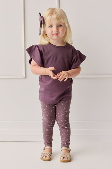 Pima Cotton Leah Top - Blackberry Childrens Top from Jamie Kay NZ