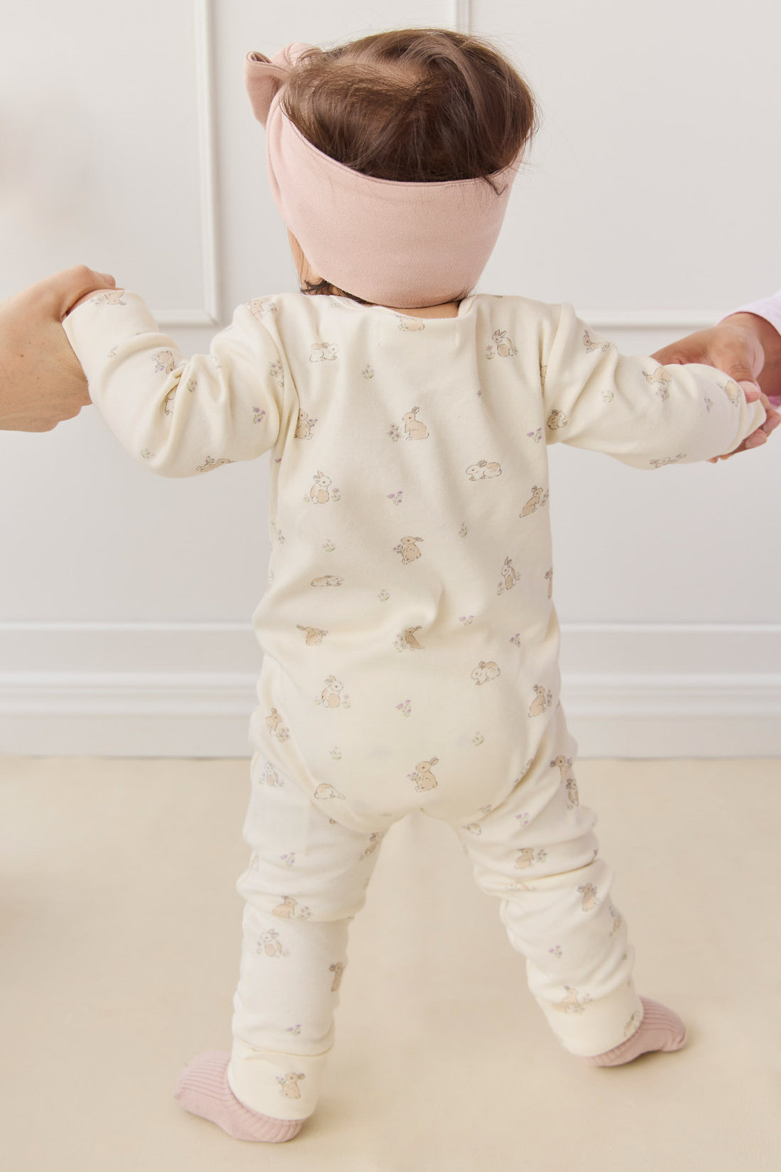 Organic Cotton Reese Zip Onepiece - Pennys Baby Friends Childrens Pyjama from Jamie Kay NZ