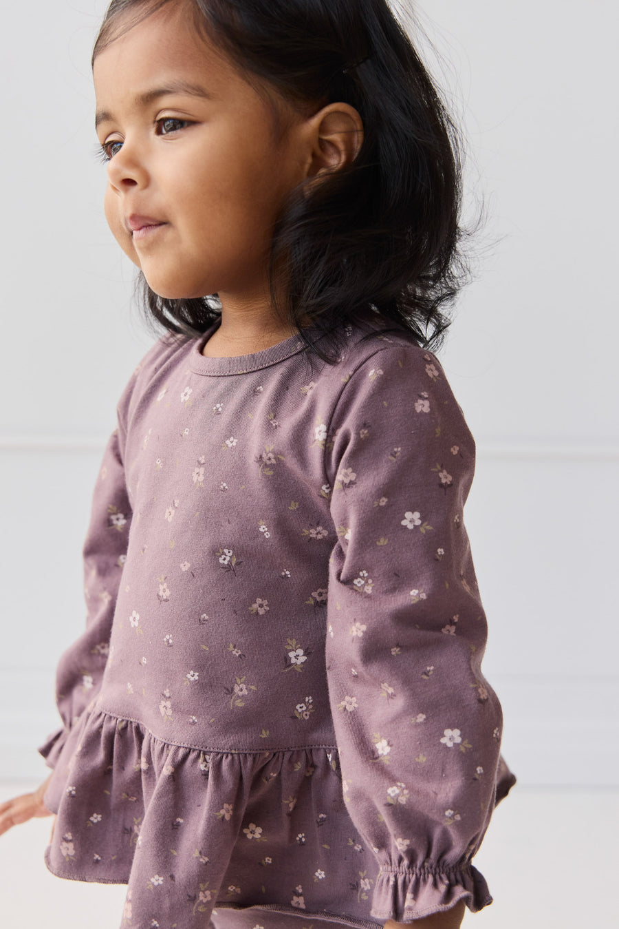 Organic Cotton Bailey Top - Goldie Huckleberry Large Childrens Top from Jamie Kay NZ