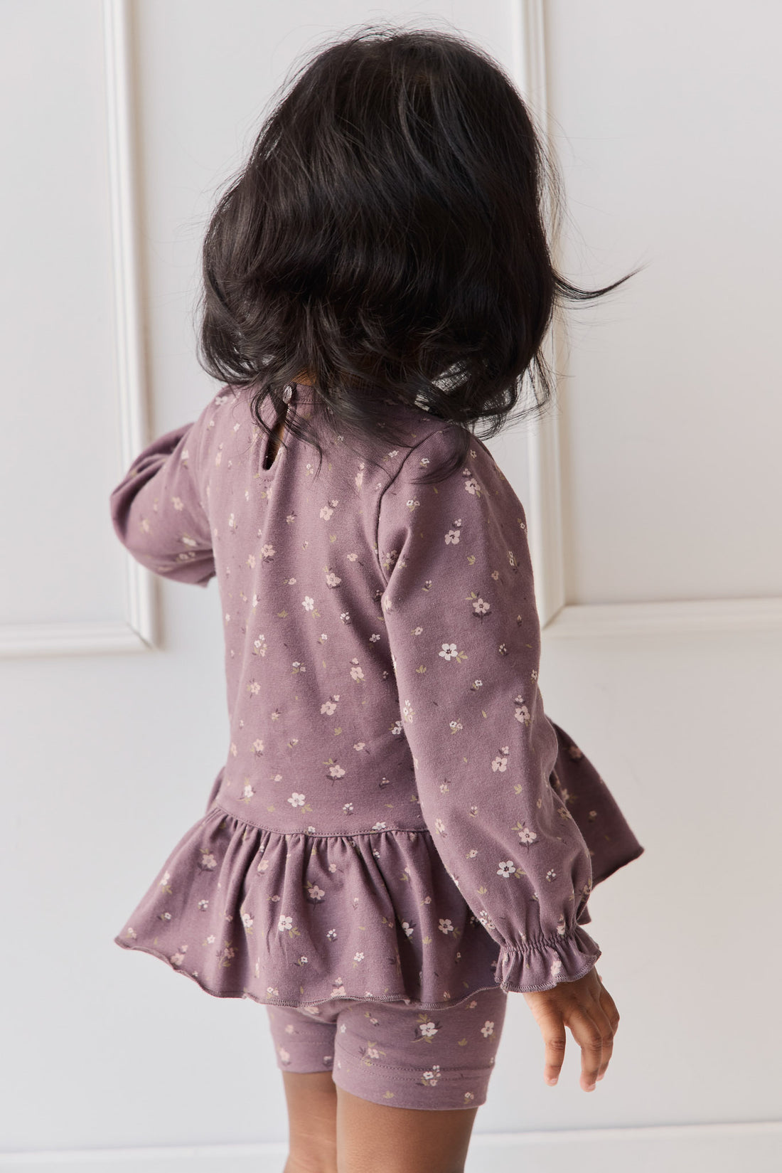 Organic Cotton Bailey Top - Goldie Huckleberry Large Childrens Top from Jamie Kay NZ