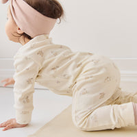 Organic Cotton Reese Zip Onepiece - Pennys Baby Friends Childrens Pyjama from Jamie Kay NZ