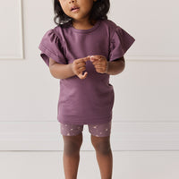 Pima Cotton Leah Top - Blackberry Childrens Top from Jamie Kay NZ