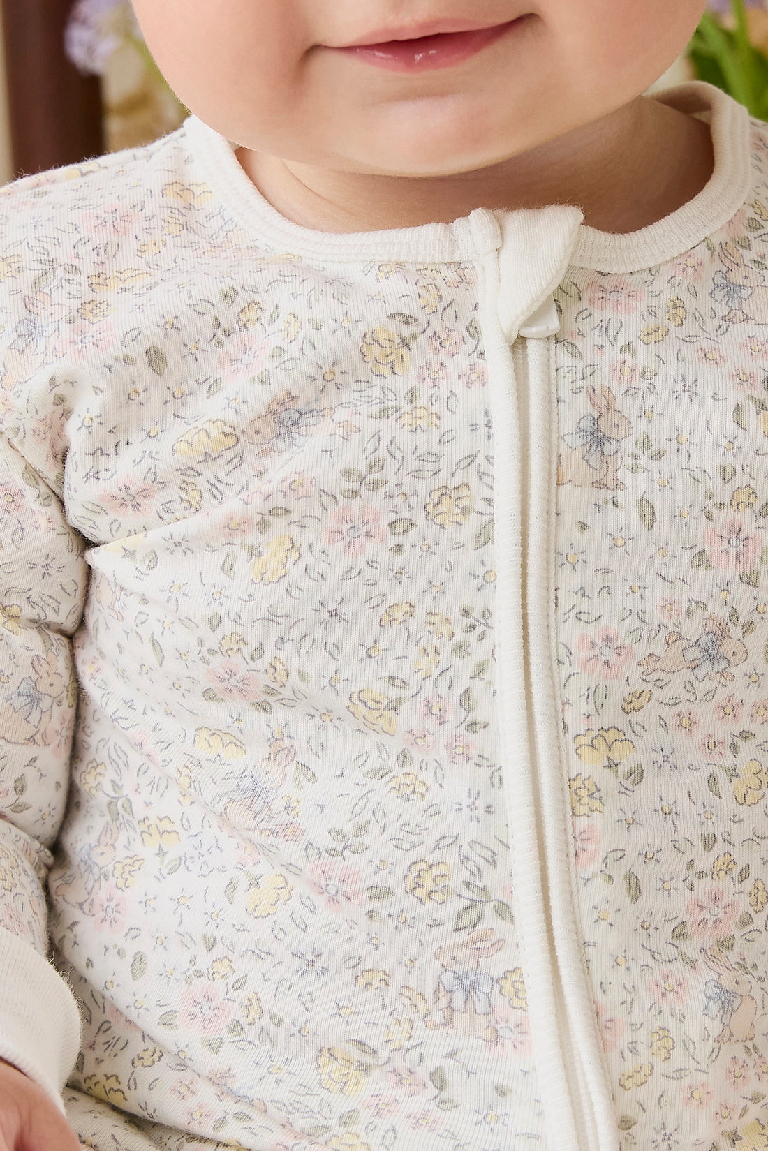 Organic Cotton Jude Onepiece-Cottage Garden Childrens Onepiece from Jamie Kay NZ