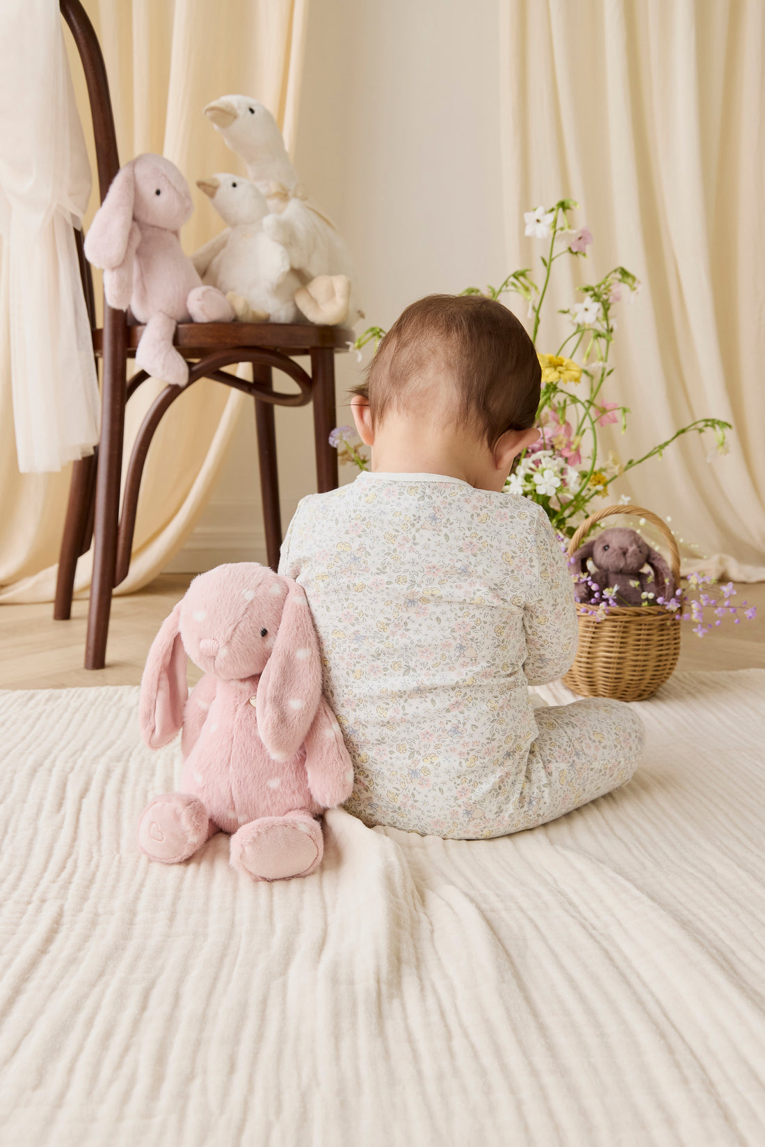 Organic Cotton Jude Onepiece-Cottage Garden Childrens Onepiece from Jamie Kay NZ