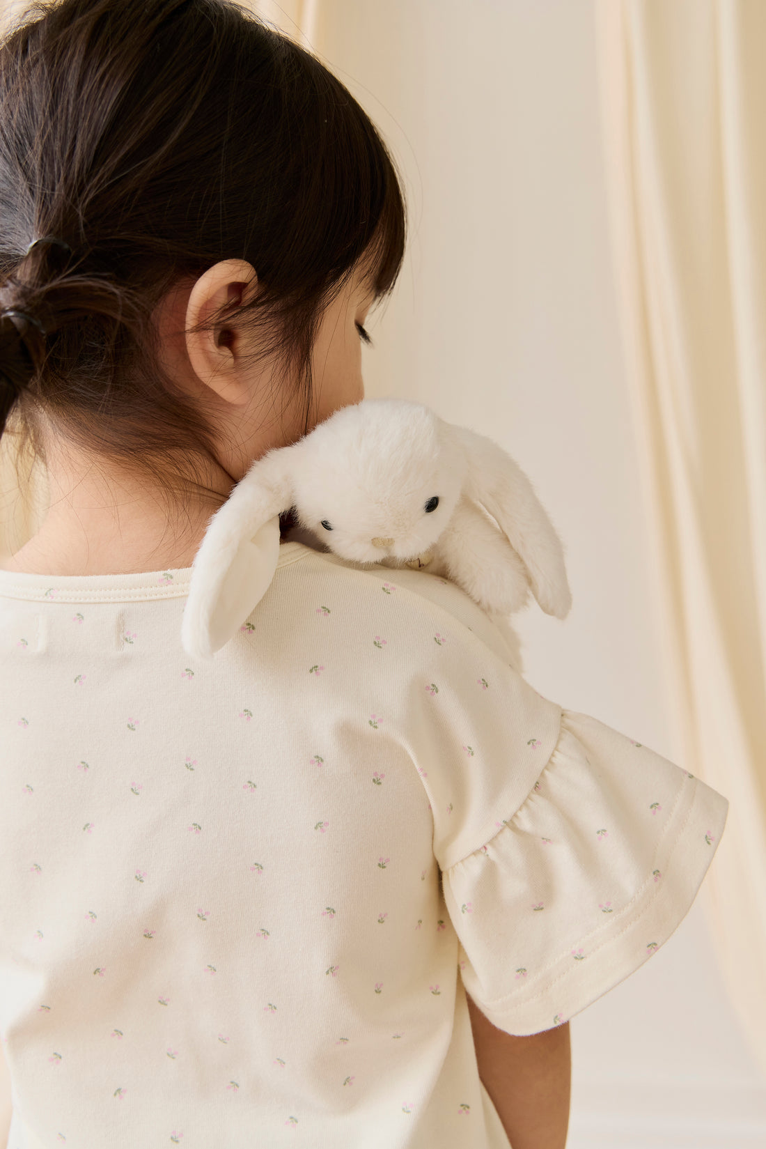 Organic Cotton Caydence Top - Ditsy Cherries Childrens Top from Jamie Kay NZ