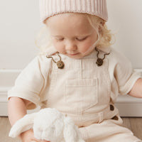 Jordie Overall - Powder Pink/Egret Childrens Overall from Jamie Kay NZ