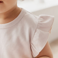 Pima Cotton Giselle Top - Ballet Pink Childrens Top from Jamie Kay NZ