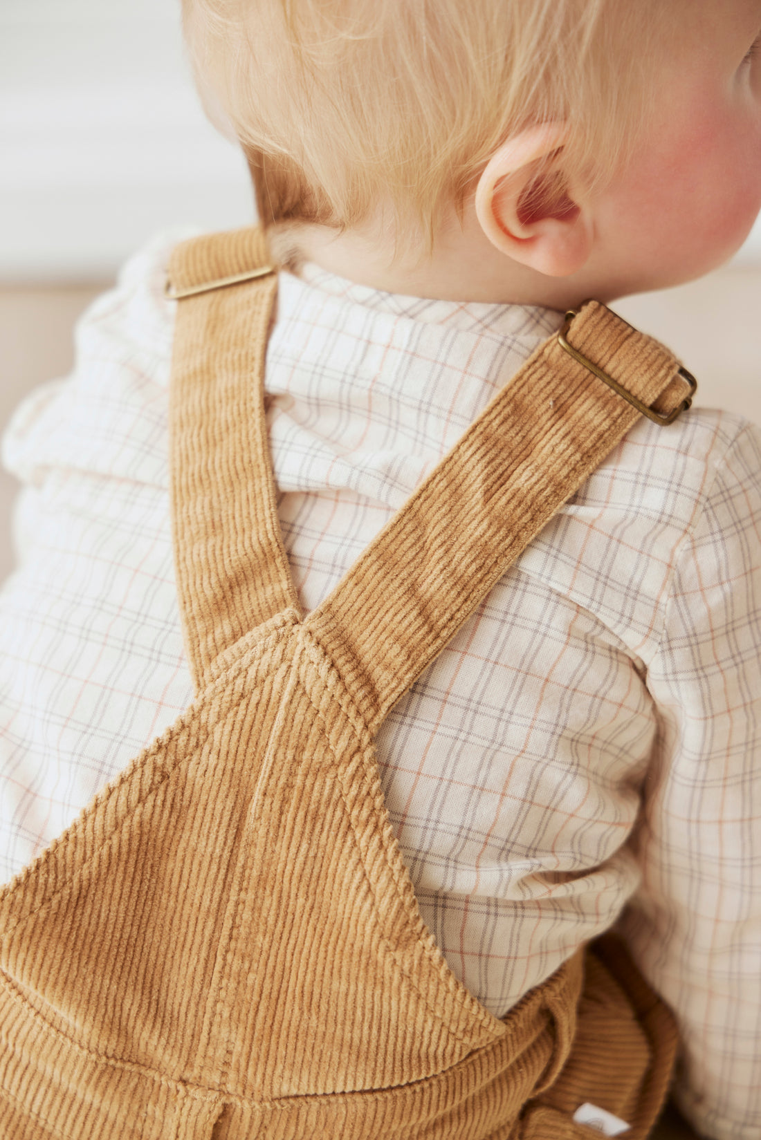 Jordie Cord Overall - Bronzed Childrens Overall from Jamie Kay NZ