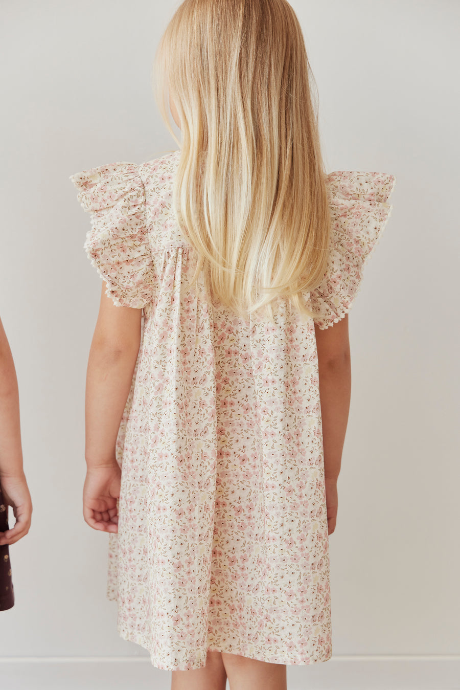 Organic Cotton Eleanor Dress - Fifi Floral Childrens Dress from Jamie Kay NZ