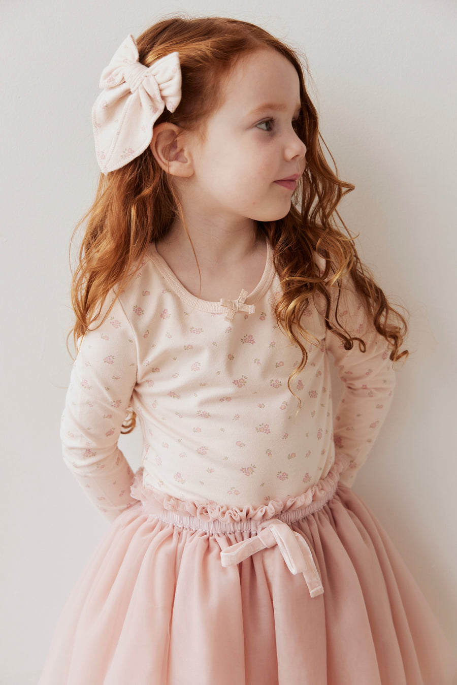 Organic Cotton Bridget Long Sleeve Top - Irina Shell Childrens Top from Jamie Kay NZ