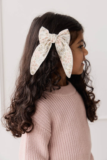 Organic Cotton Bow - April Glacier Childrens Bow from Jamie Kay NZ