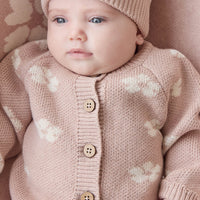 Camille Onepiece - Frankie Knit Rose Childrens Onepiece from Jamie Kay NZ