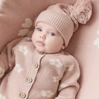 Camille Onepiece - Frankie Knit Rose Childrens Onepiece from Jamie Kay NZ