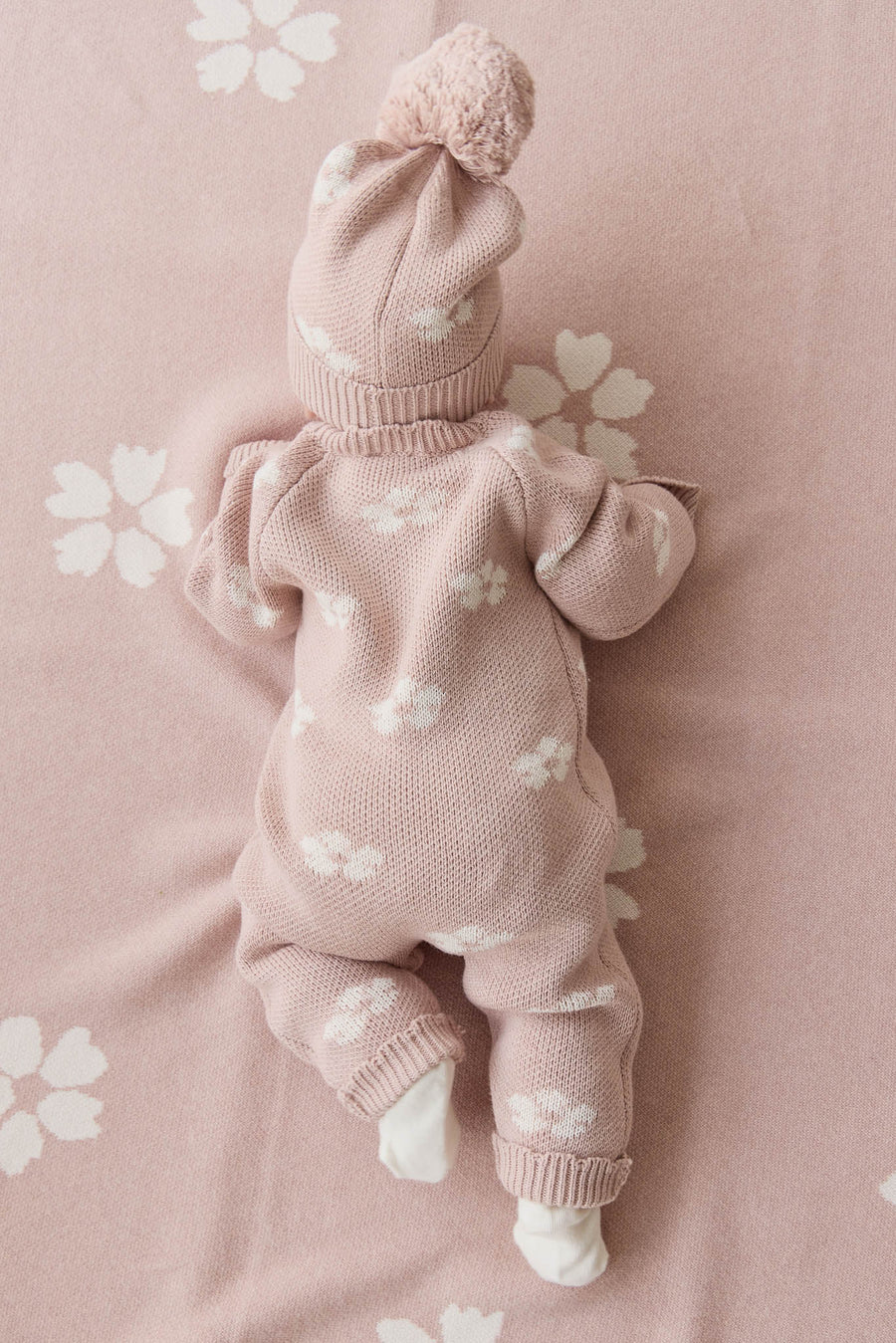 Camille Onepiece - Frankie Knit Rose Childrens Onepiece from Jamie Kay NZ