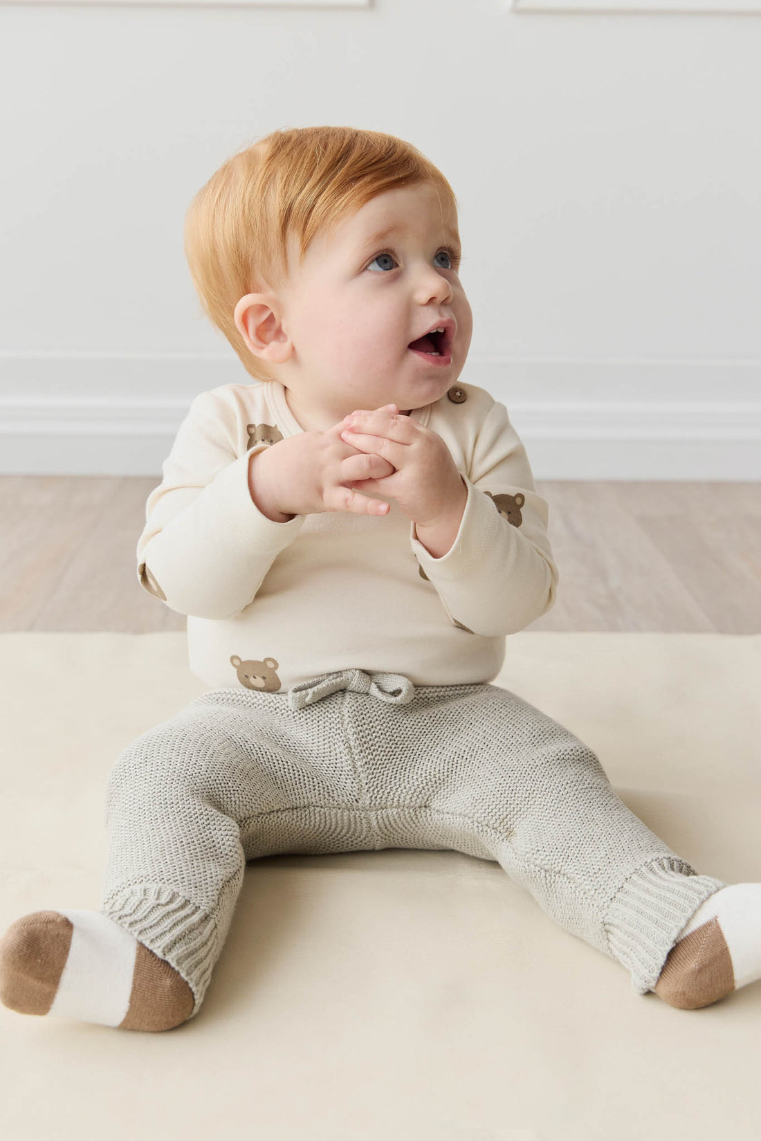 Ethan Pant - Moss Marle Childrens Pant from Jamie Kay NZ