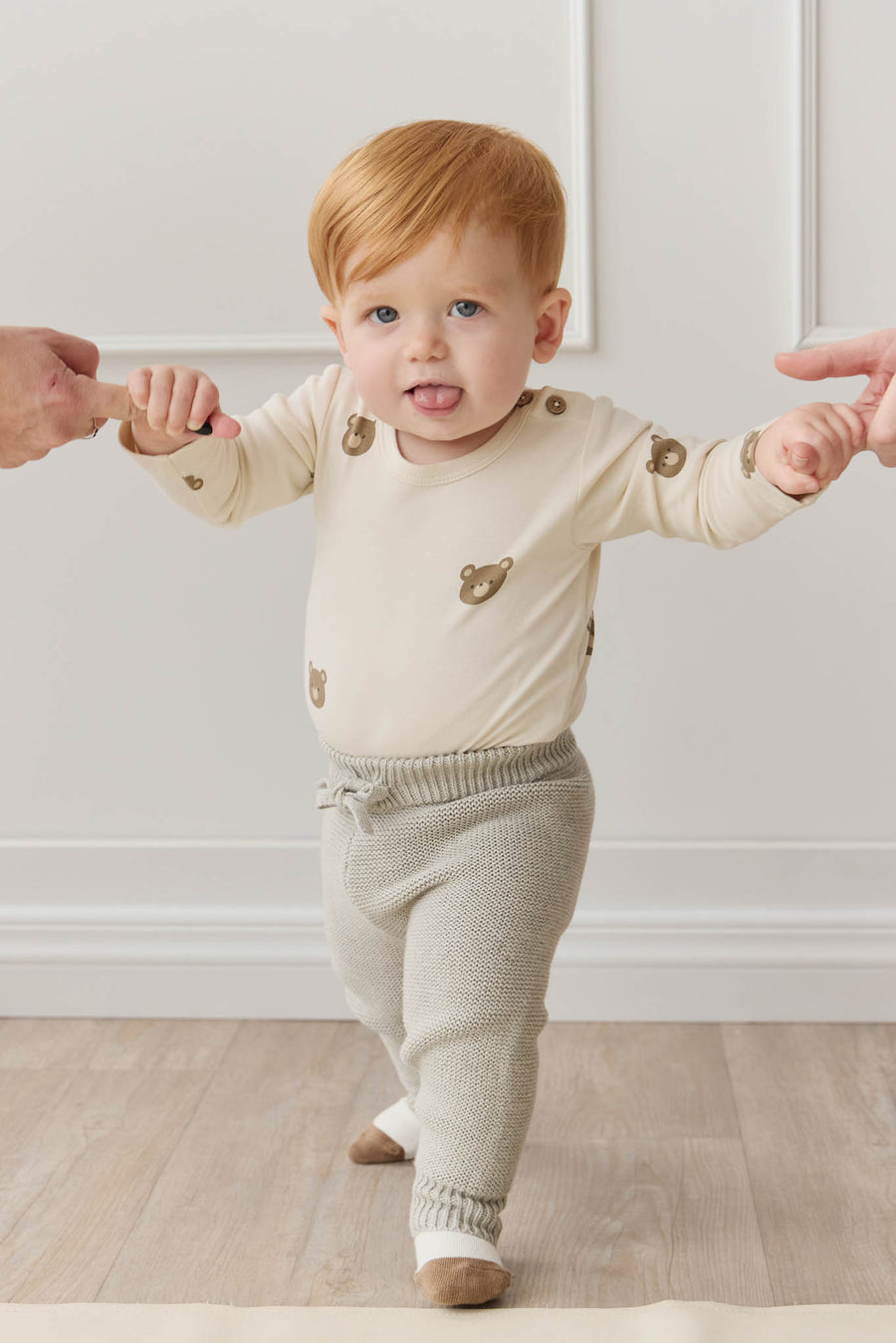 Ethan Pant - Moss Marle Childrens Pant from Jamie Kay NZ